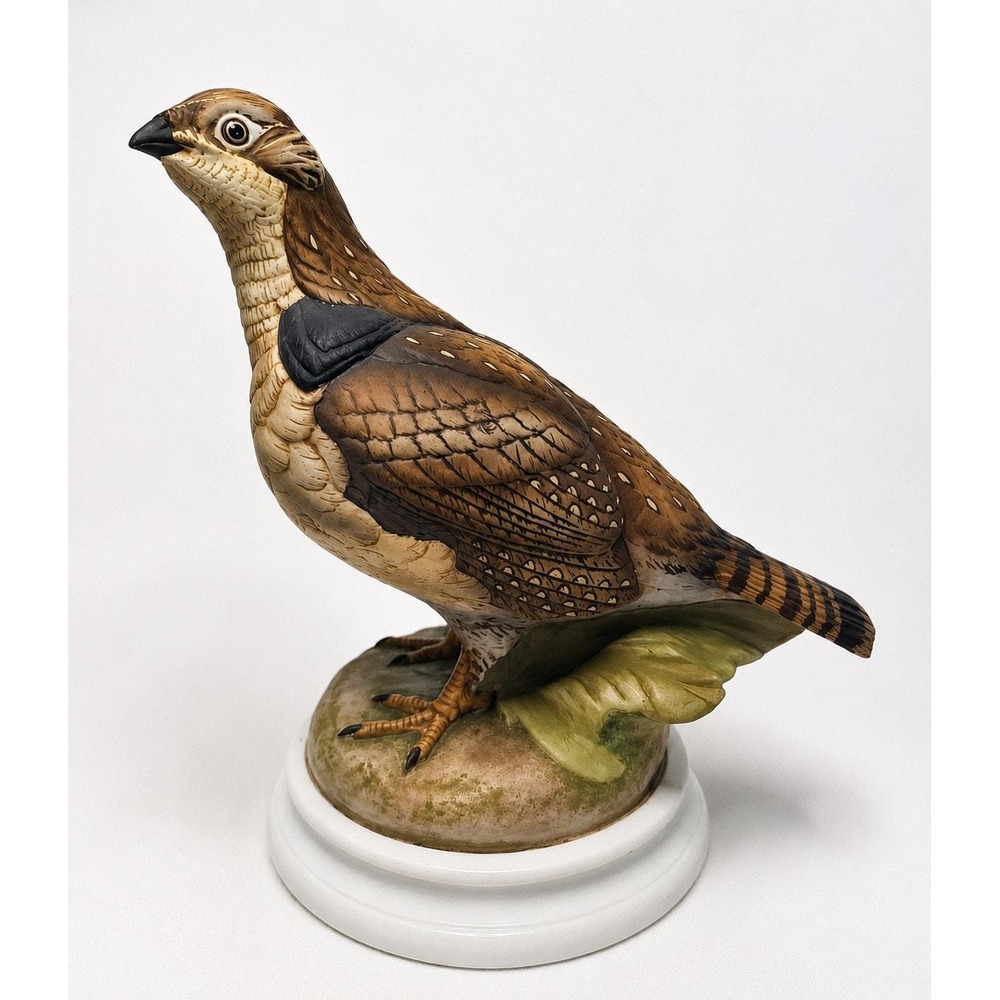 RARE Andrea By Sadek Ruffed Grouse Figurine FACTORY SAMPLE Prototype Revised